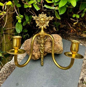 Applique murale - Laiton - Art Nouveau
