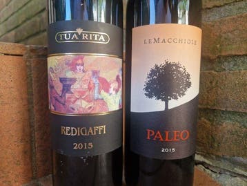 2015 Tua Rita Redigaffi & Le Macchiole Paleo - Toscane IGT, Nieuw