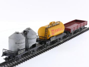 Schaal H0 Märklin 4502, 4511 en 4903 Goederenwagon set va.., Ophalen of Verzenden, Wagon