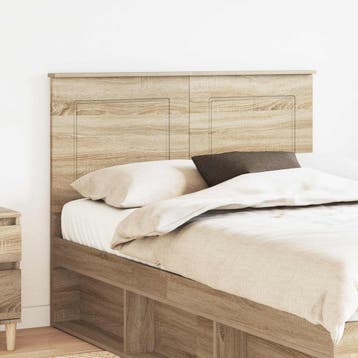 Hoofdbord Eiken look: Retour deal, 40% korting NU!, Huis en Inrichting, Overige kleuren, 190 cm of minder, Hout, 100 cm