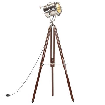 vidaXL Vloerlamp driepoot 180 cm massief mangohout, Verzenden