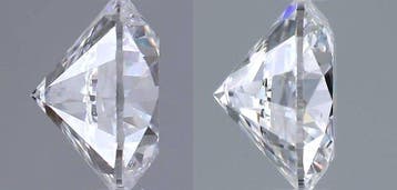 Sans prix de réserve - 2 pcs Diamant (Naturelle) - 0.80 ct -