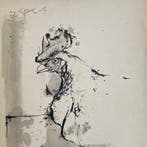 Yves Ganne (1931-2019) - Portrait d’une poule (Vendu sans