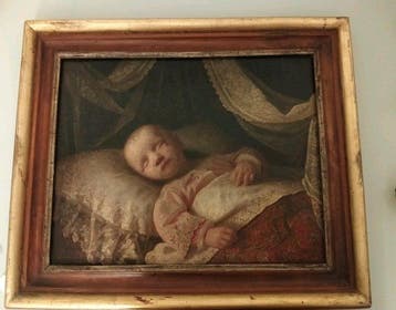 Italiaanse school (XIX) - Nobile Bambino dormiente