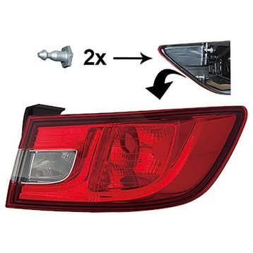 Renault Clio IV 2016-2020 Achterlicht Rechts Buiten, Verzenden, Nieuw