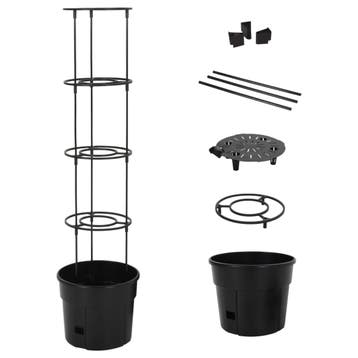 vidaXL Tomatenkweekpot ø29,5x115 cm polypropeen, Verzenden