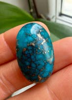 Turquoise Echte edelsteen! Indrukwekkende, enorme topkleur