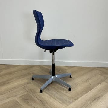 PantoMove verstelbare zithoogte  leerlingstoel, blauw -grijs, Ergonomisch, Gebruikt, Grijs, Bureaustoel