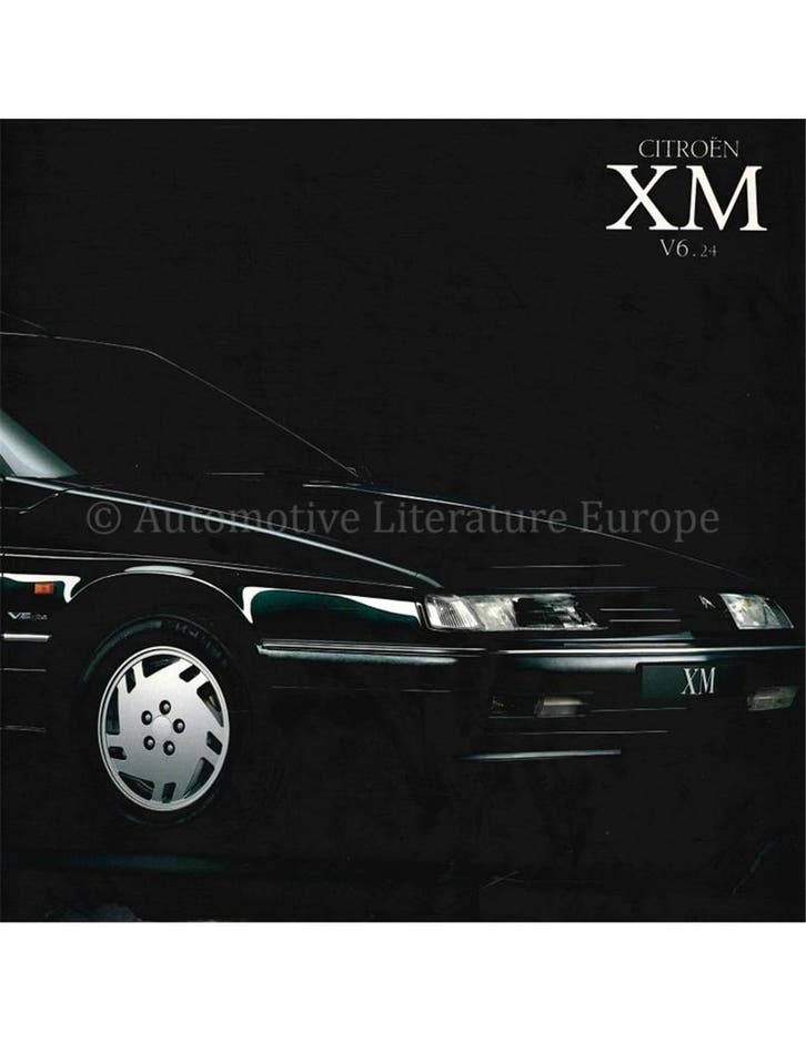 1990 CITROEN XM BROCHURE NEDERLANDS, Livres, Autos | Brochures & Magazines