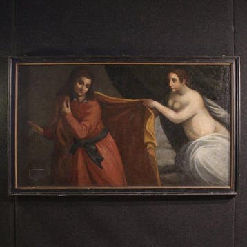 Italiaanse school (XVII) - Giuseppe e la moglie di Putifarre