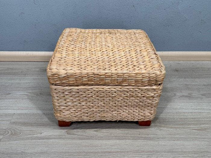 Table dappoint - Bois, rotin - table dappoint coffre de, Antiquités & Art, Curiosités & Brocante
