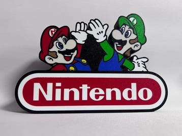 Mario Lightbox Sign - POS (reclameobject voor verkooppunt)