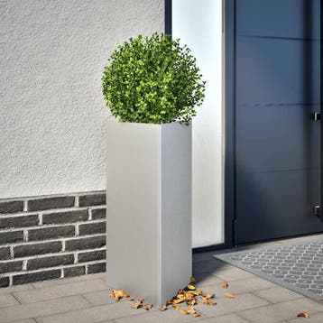 vidaXL Plantenbakken 2 st driehoek 40x34,5x75 cm, Tuin en Terras, Verzenden, Nieuw