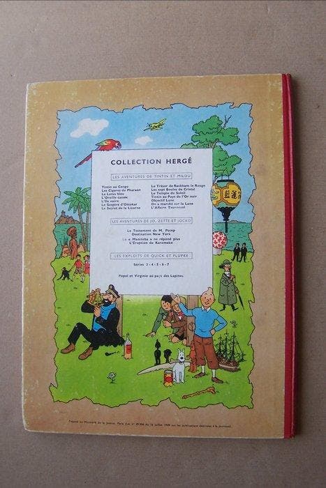 Tintin T18 - LAffaire Tournesol - B20 - 1 Album - Eerste, Boeken, Stripverhalen