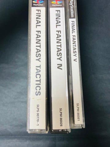 Sony - Playstation 1 (PS1) - PS1 Final Fantasy IV V Tactics, Games en Spelcomputers, Nieuw
