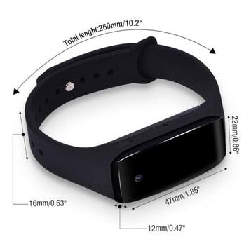 Security Camera Horloge Smartband DVR Camera - 1440p, Verzenden, Nieuw