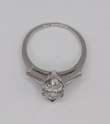 Bague Platine - 2.81ct. tw. Diamant (Naturelle) - Diamant -, Handtassen en Accessoires, Nieuw