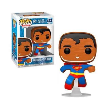 Funko Pop!   Super  - Gingerbread Superman #443, Verzenden, Nieuw