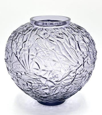 Elme Glasbruk - Edvin Ollers (1888–1959) - Vaas - Zeldzame