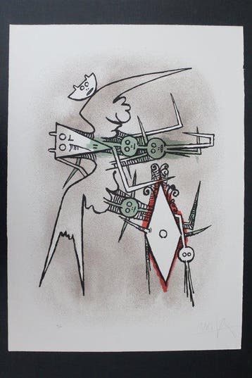 Wifredo Lam (1902-1982) - Le feu vert