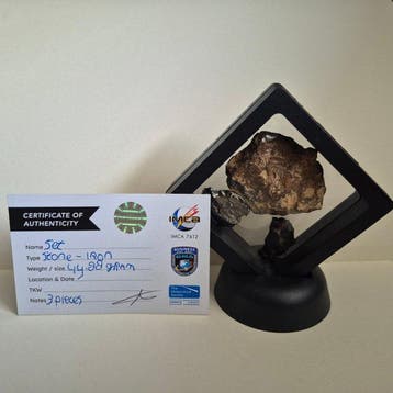 Campo del cielo + Sericho + Al Haggounia + certificates -