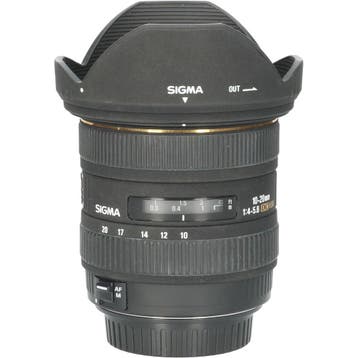 Tweedehands Sigma 10-20mm f/4.0-5.6 EX DC HSM Canon CM6549, Ophalen of Verzenden, Overige typen