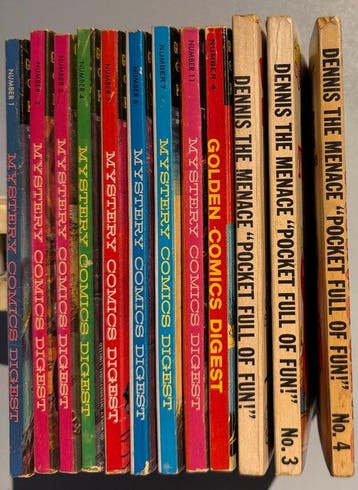 Mystery Comics Digest #1-7, 11 - Golden Comics Digest #4 -, Nieuw