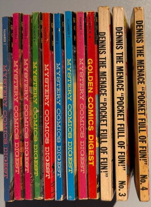 Mystery Comics Digest #1-7, 11 - Golden Comics Digest #4 -, Livres, BD | Comics