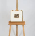 Willem de Zwart (1862-1931) - Boerenhuisje met kar, Antiquités & Art