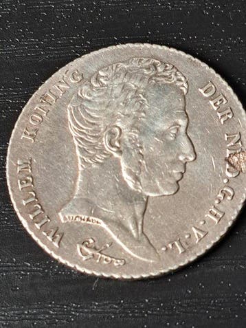 Nederland. Willem I. 1 Gulden 1840 (Zonder minimumprijs)