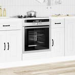 vidaXL Ovenkast Kalmar bewerkt hout wit, Verzenden, Nieuw