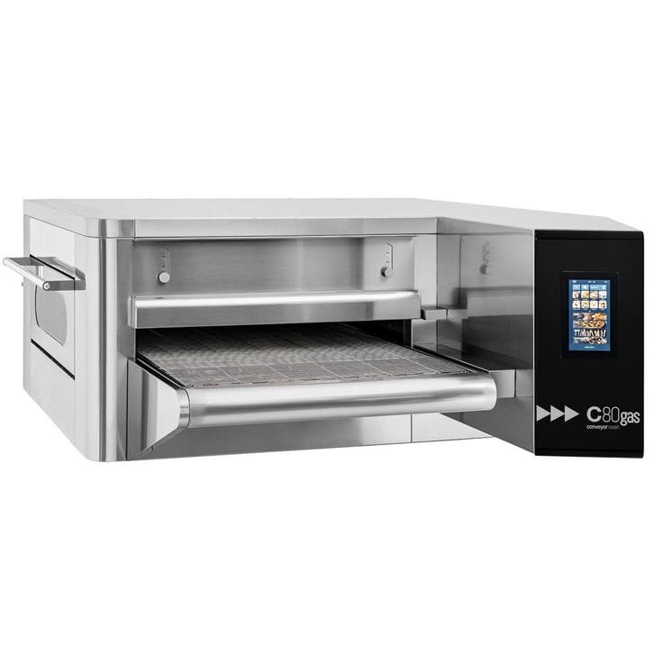 Tunneloven | Gas | C80 | 206 Pizzas/u | 800mm Band |, Zakelijke goederen, Horeca | Keukenapparatuur, Nieuw in verpakking, Verzenden