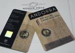 2 Euro 2019 Andorra 600 Jahre Consell de la Terra st im O..., Verzenden, België
