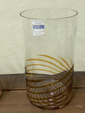 Murano - salviati - Vase (3) - Verre de Murano