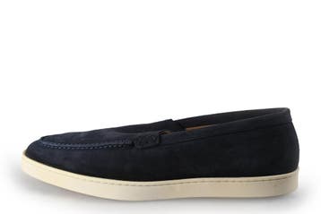 Van Lier Instappers in maat 41 Blauw, Kleding | Heren, Schoenen, Van Lier, Overige typen, Zo goed als nieuw, Verzenden