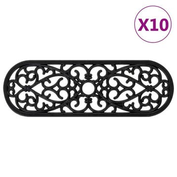 Rubber Trapmatten: 34% korting, tweede kansje, OP = OP!, Vintage design, Verzenden, Zwart, Overige typen