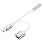 DrPhone 2 in 1 - Type-C + Aux Kabel – Opladen met USB-C, Verzenden