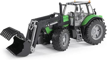 Bruder Deutz Tractor met lader | Retour deal | 34% korting, Verzenden