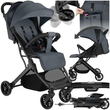 Buggy-kinderwagen Finn, opvouwbaar, 5-puntsgordel, Kinderen en Baby's, Verzenden, Nieuw