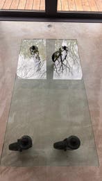 Fontana Arte - Gae Aulenti - Tavolo Con Ruote - Salontafel -