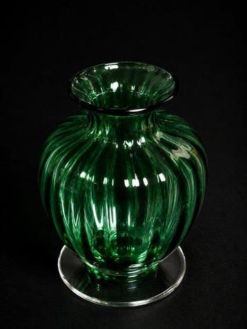 Baccarat - Vase - Aquarelle - Cristal, Antiquités & Art