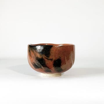 Kiyomizu Ware - Shoraku () - Chawan - Klei - Akaraku