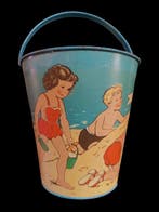 Unknown Manufacturer - Blikken speelgoed - Tin Bucket -, Antiek en Kunst, Antiek | Speelgoed