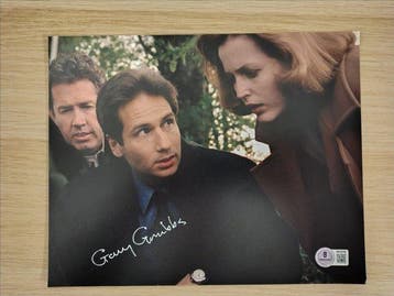 The X-Files - Gary Grubbs - Autograph, Photo with Beckett, Nieuw