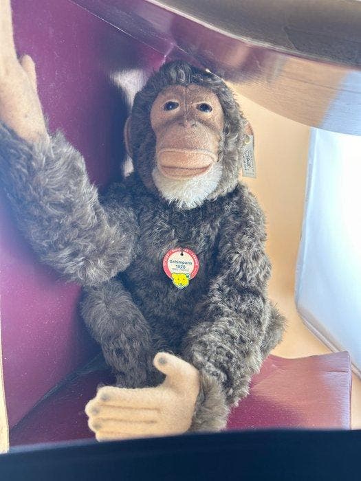 Steiff - Pluche speelgoed Schimpanse 1928 - Duitsland, Antiek en Kunst, Antiek | Speelgoed