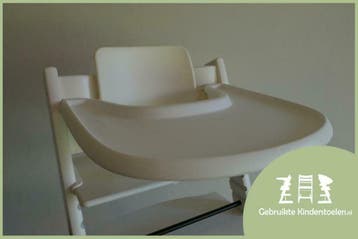 D'OCCASION/GEBRUIKTE: Stokke Tripp Trapp tray, Verzenden, Zo goed als nieuw, Meegroeistoel, Stoelverkleiner