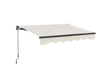 Veiling - Zonnescherm/Luifel - 250x200 cm - Beige - Incl. Be, Tuin en Terras, Zonneschermen, Nieuw
