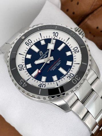 Breitling - Superocean Automatic 44 - A17376 - Homme - 2020, Handtassen en Accessoires, Horloges | Heren, Nieuw