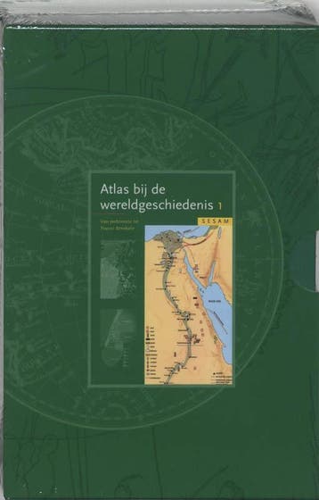 Sesam Atlas bij de Wereldgeschiedenis - deel 1 en 2 in, Verzenden, Zo goed als nieuw, Kinder