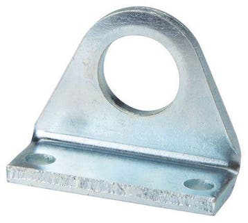 Pied de fixation 20 mm 25 mm ISO 6432 Acier inoxydable 304, Verzenden